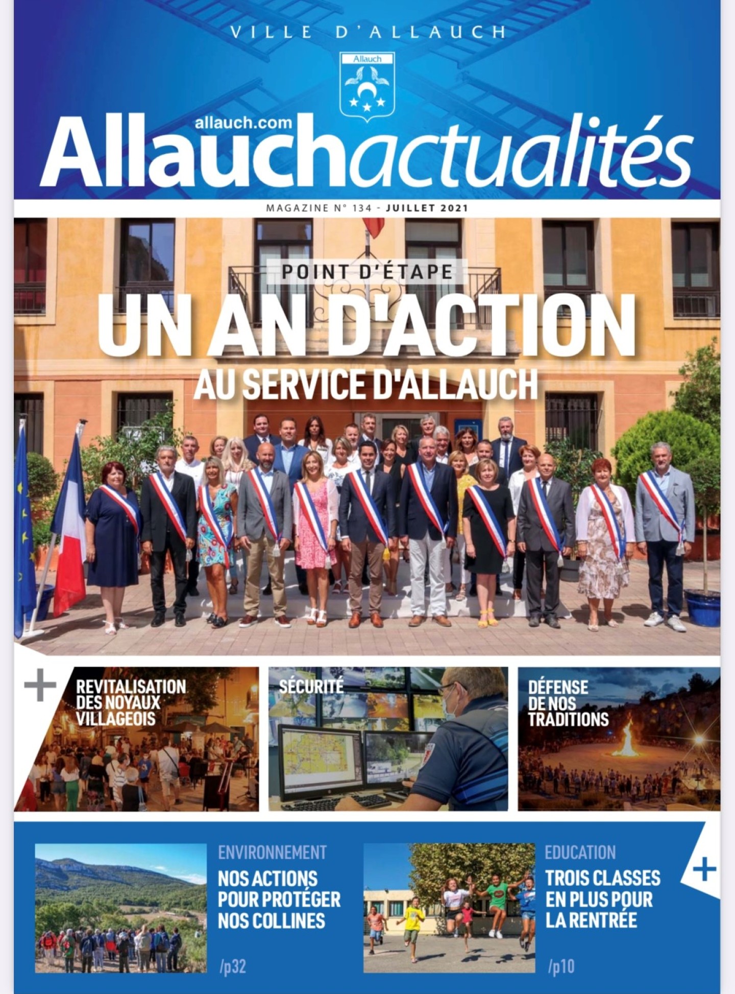 Allauch - Un an d'action au service d'Alllauch